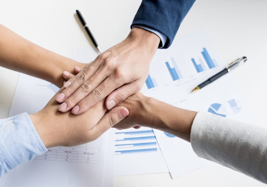 Teamwork Power Successful business Meeting Workplace Concept Teamwork Power Successful business Meeting Workplace Concept.